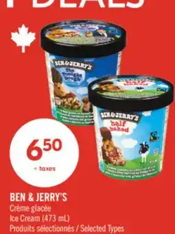 Pharmaprix BEN & JERRY'S Ice Cream offer