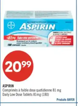 Pharmaprix Daily Low Dose Tablets offer