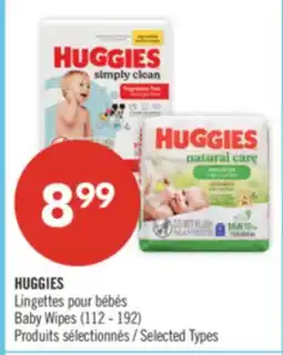 Pharmaprix HUGGIES Baby Wipes offer