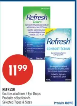 Pharmaprix REFRESH Eye Drops offer