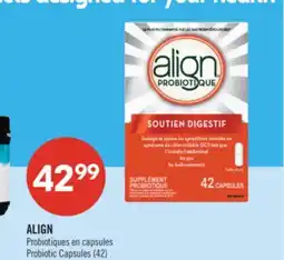 Pharmaprix ALIGN Probiotiques en capsules Probiotic Capsules (42) offer