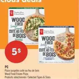 Pharmaprix PC Wood Fired Frozen Pizza offer