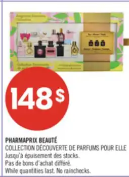 Pharmaprix PHARMAPRIX BEAUTÉ COLLECTION DÉCOUVERTE DE PARFUMS POUR ELLE offer