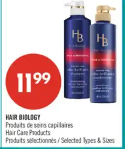 Pharmaprix HAIR BIOLOGY Hair Care Products offer