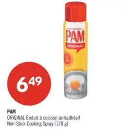 Pharmaprix PAM ORIGINAL Non-Stick Cooking Spray offer