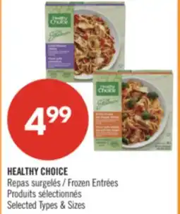 Pharmaprix HEALTHY CHOICE Frozen Entrées offer