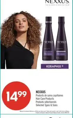 Pharmaprix NEXXUS Hair Care Products offer
