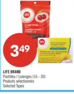 Pharmaprix LIFE BRAND Pastilles (16 - 30) offer