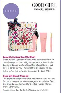 Pharmaprix Good Girl Blush 3-Piece Set offer