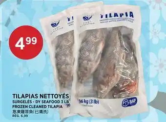 Kim Phat DY SEAFOOD FROZEN CLEANED TILAPIA offer
