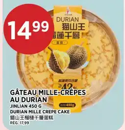 Kim Phat JINLIAN DURIAN MILLE CREPE CAKE offer