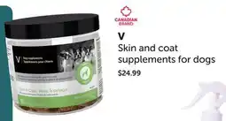 Mondou V Skin and coat supplements for dogs offer