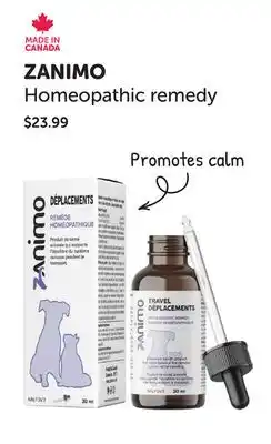 Mondou ZANIMO Homeopathic remedy offer