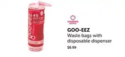 Mondou GOO-EEZ Waste bags with disposable dispenser offer