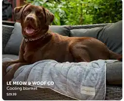 Mondou LE MEOW & WOOF CO Cooling blanket offer