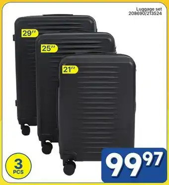 Rossy Luggage set offer