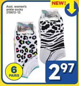 Rossy Asst. women's ankle socks offer