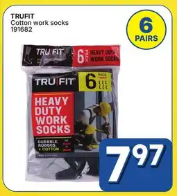 Rossy TRUFIT Cotton work socks offer