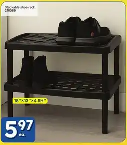Rossy Stackable shoe rack offer