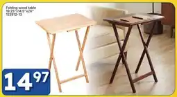 Rossy Folding wood table offer