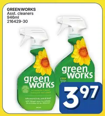 Rossy GREEN WORKS Asst. cleaners offer