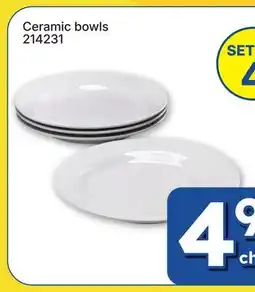 Rossy Ceramic bowls offer