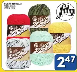 Rossy Lily SUGAR'N CREAM Cotton yarn offer