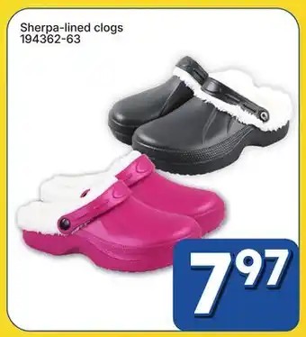 Rossy Sherpa-lined clogs offer
