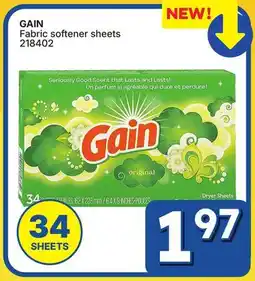 Rossy GAIN Fabric softener sheets offer