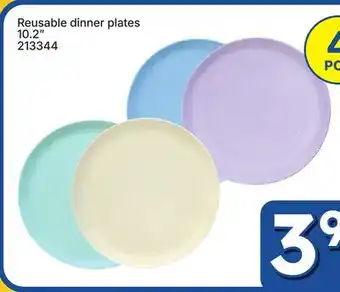 Rossy Reusable dinner plates offer