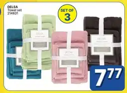 Rossy DELSA Towel set offer