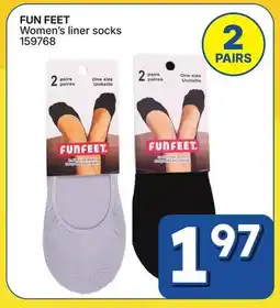 Rossy FUN FEET Women's liner socks offer