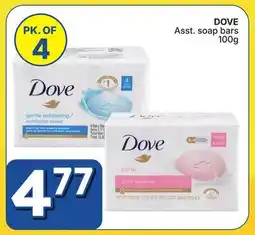Rossy DOVE Asst. soap bars offer