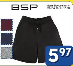 Rossy Men's fleece shorts offer