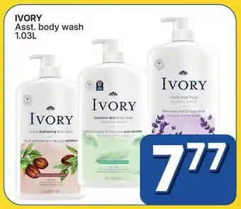 Rossy IVORY Asst. body wash offer