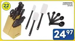 Rossy FARBERWARE Knife block set offer