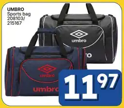 Rossy UMBRO Sports bag offer