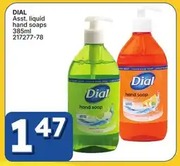 Rossy DIAL Asst. liquid hand soaps offer