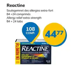 Accès pharma Reactine Allergy relief extra-strength offer