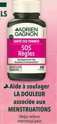 Accès pharma Helps relieve menstrual pain offer