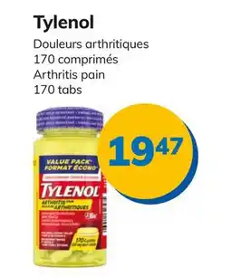 Accès pharma Tylenol Arthritis pain offer