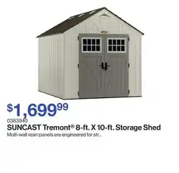 Patrick Morin Tremont 8-ft. X 10-ft. Storage Shed offer