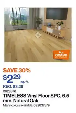 Patrick Morin TIMELESS Vinyl Floor SPC, 6.5 mm, Natural Oak offer