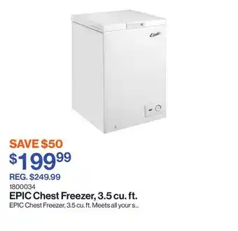 Patrick Morin Chest Freezer, 3.5 cu. ft offer