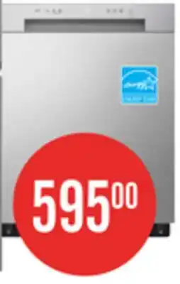 The Brick LG 24 52 dBA Built-In Front-Control Dishwasher with Dynamic Dry - Platinum Silver - LDFC2423V offer