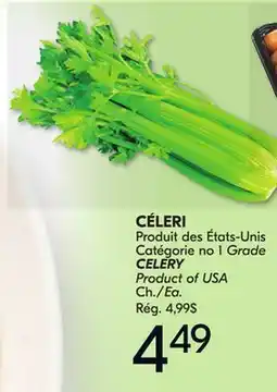 IGA CELERY offer