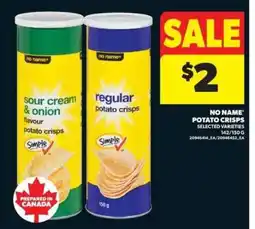 Real Canadian Superstore NO NAME POTATO CRISPS offer