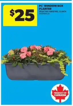 Real Canadian Superstore PC Window Box Planter offer