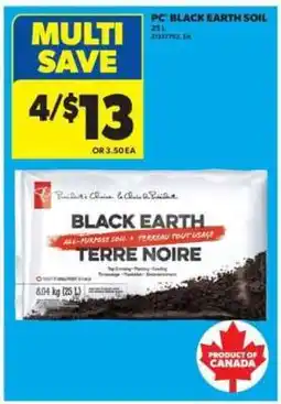 Real Canadian Superstore PC Black Earth Soil offer
