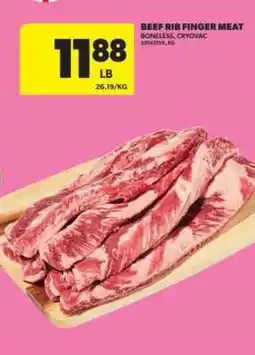 Real Canadian Superstore BEEF RIB FINGER MEAT offer